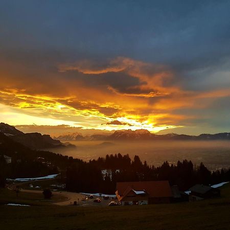 Grosszuegige Ferienwohnung Am Skigebiet Boedele Mit Rheintalblick Dornbirn Bagian luar foto